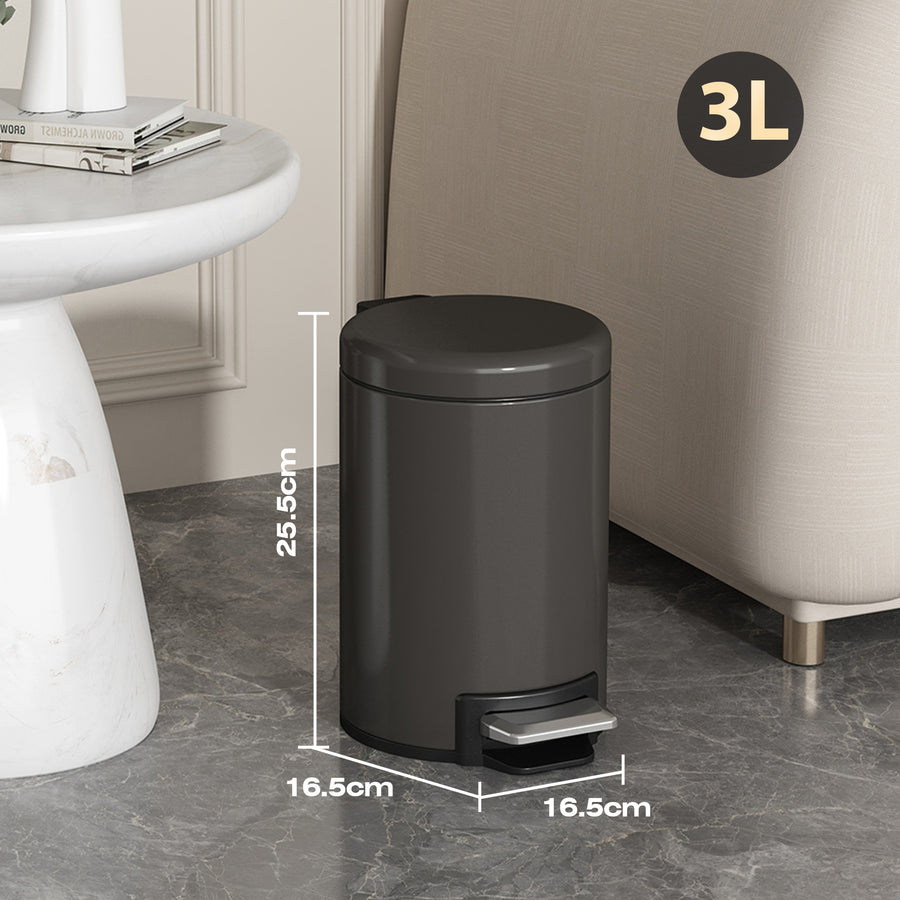 SK 3L/7L/12L Pedal Trash Can