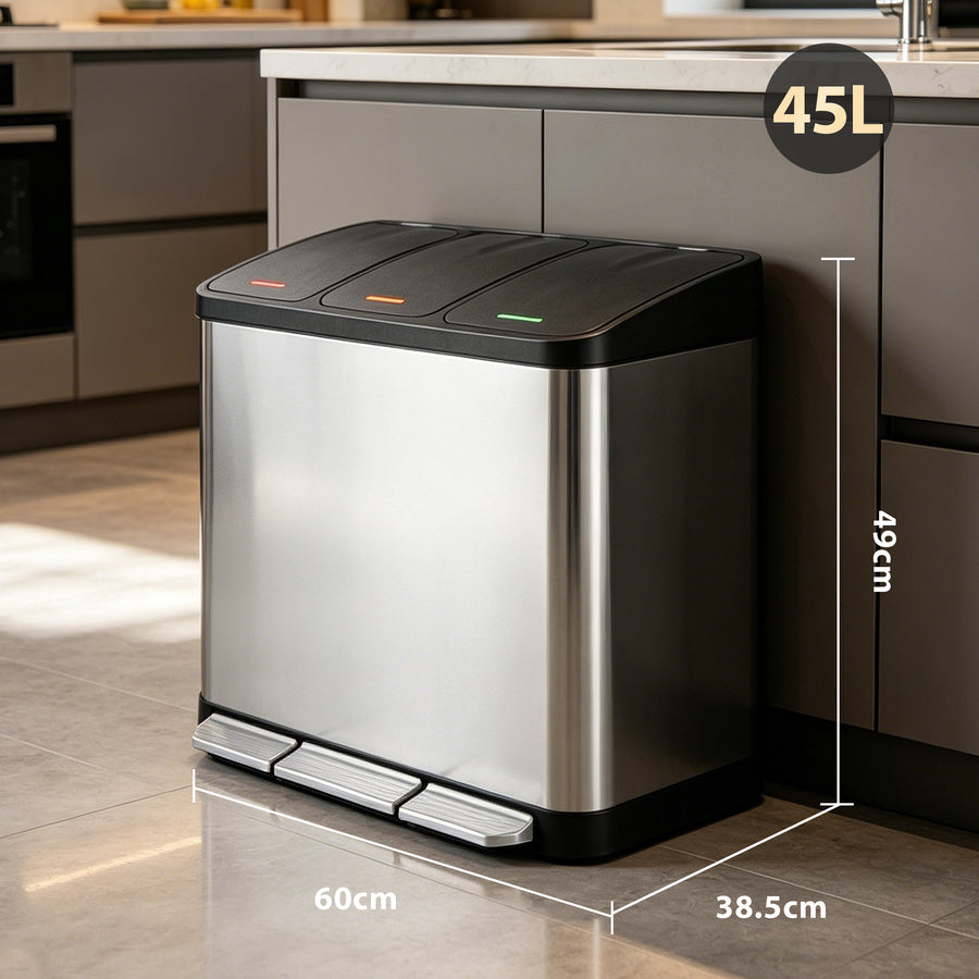 AR3 27L/45L Sorting Pedal Trash can