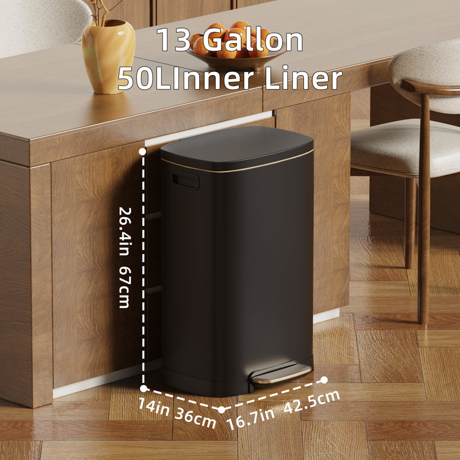 F8 50L Pedal trash cans