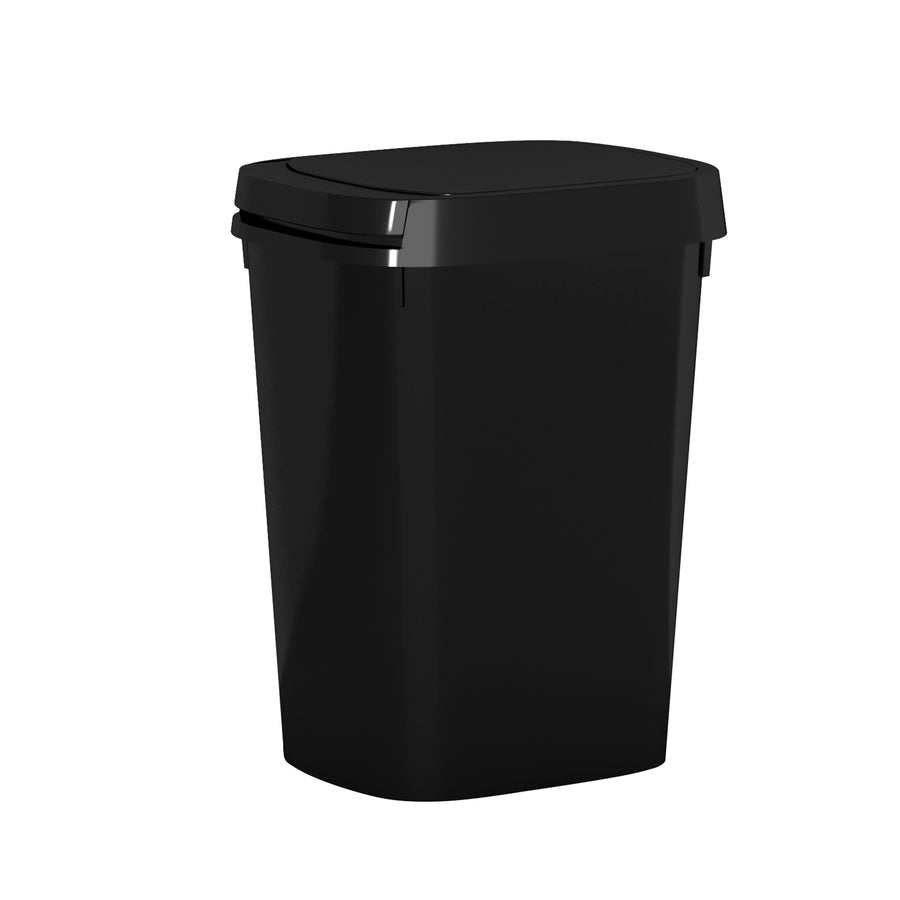 P1 10L Plastic Press-Top Trash Can