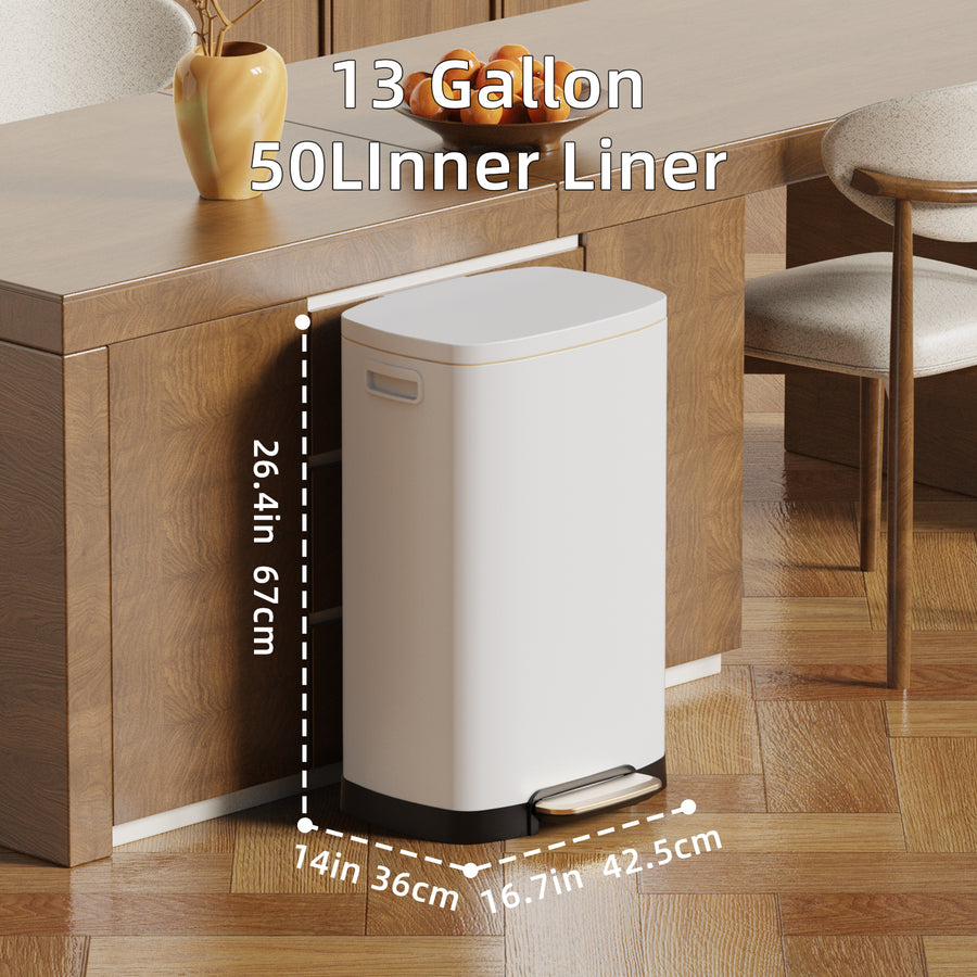 F8 50L Pedal trash cans